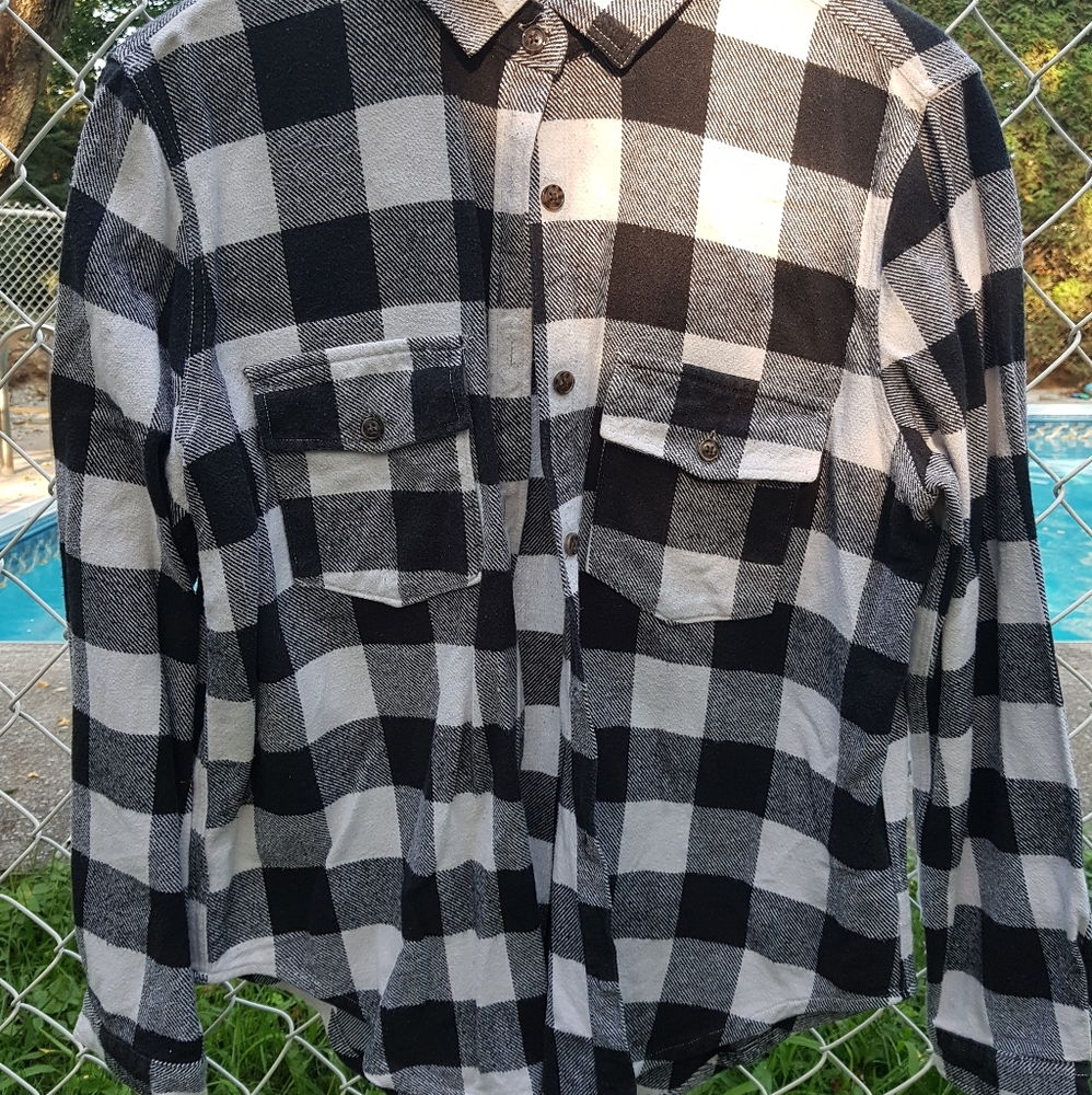Boyfriend fit button down shirt
